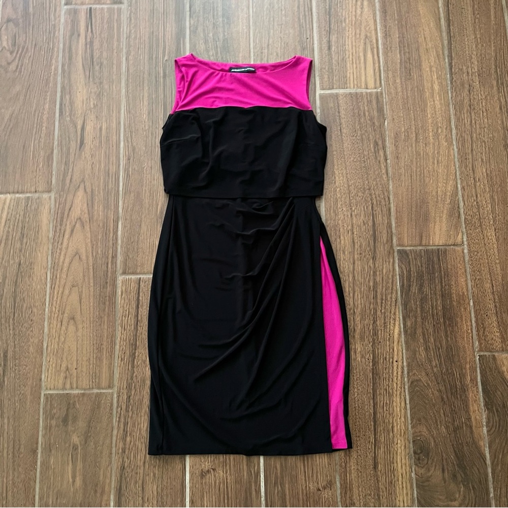 Black and Pink American Living dress size 4